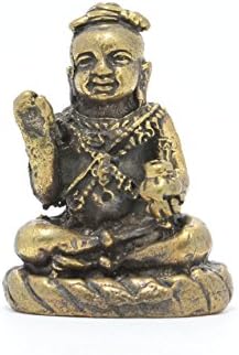 Thai Amulet statue Kumanthong Udom Sap Wealth Rich Lucky Attract Sacred Charm.
