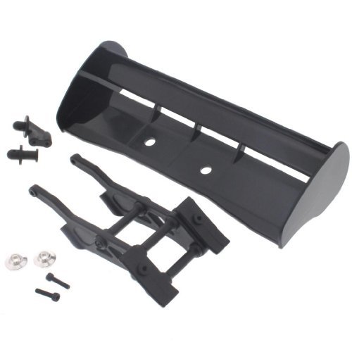 Ofna 1/8 Hyper 7 TQ * BLACK WING, MOUNT, BRACES & FRONT & REAR BODY POST MOUNTS