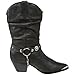 Dingo Womens Olivia Pointed Toe Pull On Casual Boots Mid Calf Mid Heel 2-3