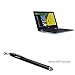 BoxWave Stylus Pen Compatible with Acer Spin 5 - EverTouch Capacitive Stylus, Fiber Tip Capacitive Stylus Pen for Acer Spin 5 - Jet Black