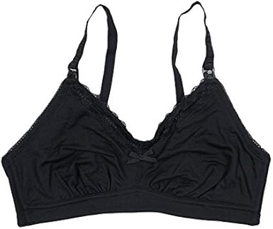Gilligan O Malley Womens Comfort Nursing Bra Small Solid Black At Amazon Women S Clothing Store