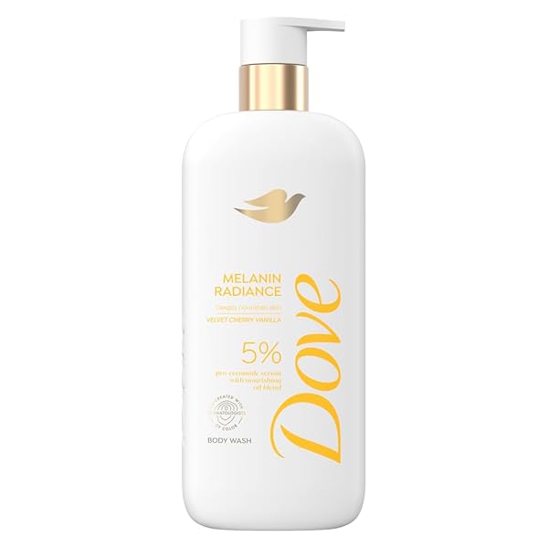 DOVE BODY WASH MELANIN RADIANCE NOURISHES FOR RESTORED...