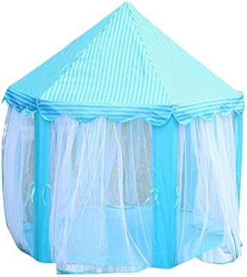Tootu Tootu Castle Children's Tent House of Games For Kids Funny Portable Tent Baby Playing (Blue)