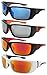 EDGEIWEAR Sport Sunglasses Double Injection Temples for Men Women Cycling Running Driving Fishing Golf Baseball Lens