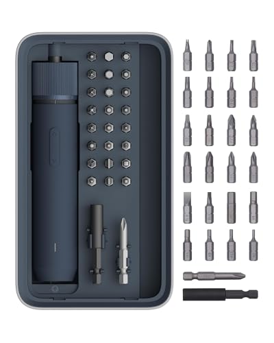 - Kit de tournevis électrique sans fil magnétique avec 25 embouts