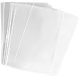 FgfAk 200 Pcs 5x7 Inches Clear Flat Cello/Cellophane Treat Bags Good for Pastry,Bakery,Cookie,Candy and Dessert