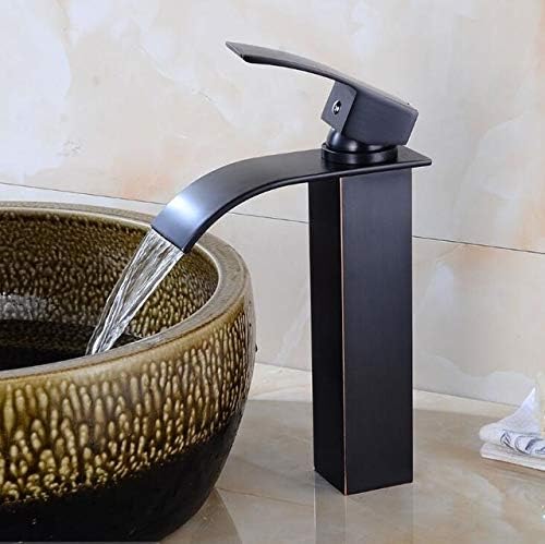 Grifo Ducha Baño Cocina Grifo Cuadrado Alto Para Baño, Cubierta De