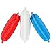 Home-X Portable Squeeze Open Pill Pouch. (Set of 3 Colors. Red, White and Blue)