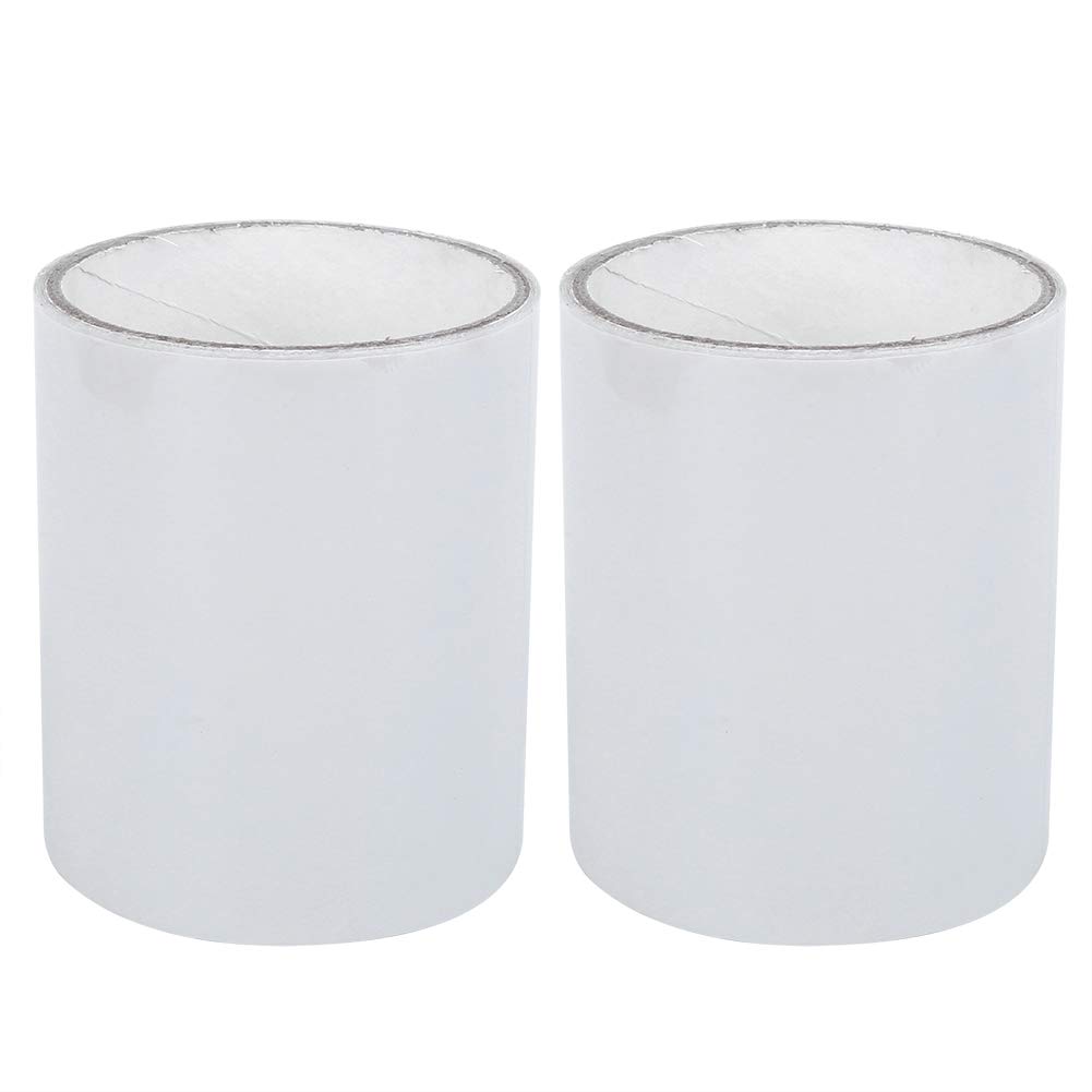 2 Pcs Sealing Tapes, White Strong Adhesion Waterproof Pipe Hose Leakage Repairing Tape Accessory 10cm x 1.5m