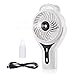 Ehomely Personal Misting Fan Handheld USB Rechargeable Battery Fan Portable Cooling Water Mist Heat Stroke Prevention