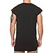 Magiftbox Mens Workout Gym Tanks Muscle Shirts Drop Shoulder Tee T-Shirts for Running Jogging T03_Black_US-M
