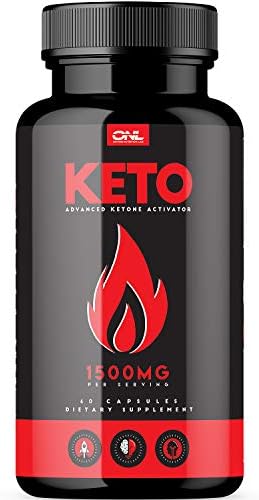 Keto | #1 Premium Keto Pills (60 Capsules) for Ketosis, Boost Energy & Metabolism with Exogenous Ketones, BHB Salts, Best Ketogenic Burner for Men & Women - Supports Keto Diet