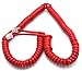 Telephone Cord Handset Curly - Phone Color Crimson Red 15ft - Works on virtually all Trimline Phones and Princess Telephones - Landline Telephone Accessory iSoHo Phones