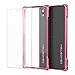 Xperia X Case, Ghostek® Covert Series for Sony Xperia X Premium Impact Slim Hybrid Protective Armor Case Cover | Clear TPU | Warranty | Explosion-Proof Screen Protector | Ultra Fit (Rose Pink)