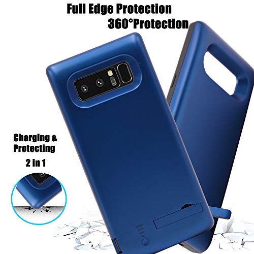 Idealforce Samsung Galaxy Note 8 Battery Case,6500mAh External Power Bank Cover Portable Charger Protective Charging Case for Samsung Galaxy Note 8