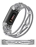 W-RARA Beaded Bracelet Compatible with Fitbit