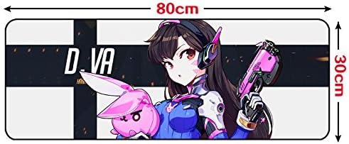 GALIGEIGEI Soft Smooth Gaming Mouse Pad Mouse Mat (31.5 "x 11.8"x0.08") (DVA)