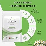 Bodygenix Feverfew 1000mg Tablets 240 Count Natural Headache Relief view 3