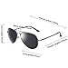 MT.MIT Classic Aviator Polarized Metal Frame Sunglasses 100% UV Protection