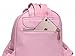 Kenox Girls Pu Leather College Daypacks Multi-function Travel Backpack