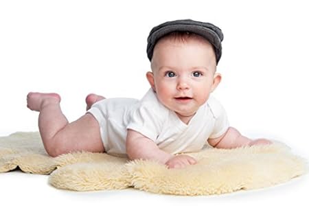 Baby Lammfell medizinisch gegerbt geschoren schadstoff- frei, waschbar (100-110 cm)