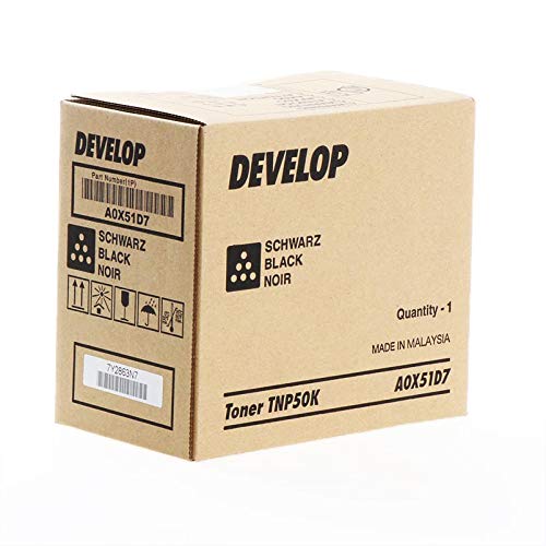 Develop Laser A0 x and Laser Toner 5000 Page Yield Black Toner Cartridge – Toner Cartridge, Laser, Develop Ineo 3100P, One Piece (S) (Black, 5000 Pages)