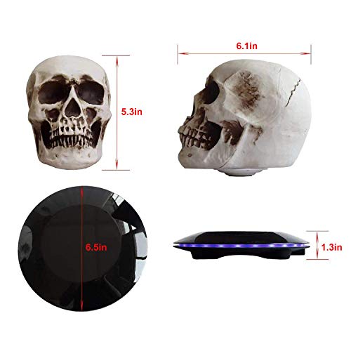 Magnetic Floating 3D Skull LED - Image 3