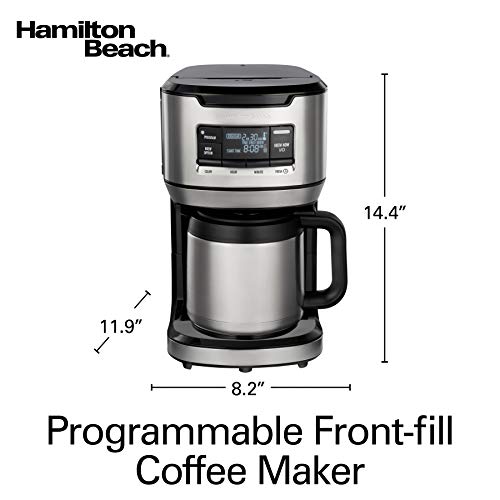 Hamilton Beach 12 Cup Programmable FrontFill Drip Coffee Maker with
