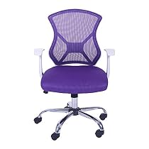 Merax LOHO Series Office Swivel Mesh Task Chair (Purple)