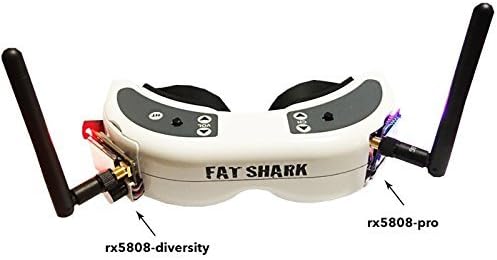 LaForge Pro FatShark RX 5.8Ghz Main Module V2 w/ Diversity Module w/ Screen Protector COMBO by Laforge