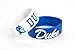 Aminco mens Silicone Rubber Set, 2-Pack sports fan bracelets, Team Color, Duke Blue Devils US