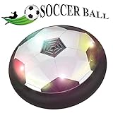 Toyk Kids Toys The Amazing Hover Ball with Powerful LED Light Size 4 Boys Girls Sport Children Toys Training Football for Indoor or Outdoor with Parents Game