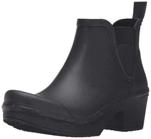 Dansko Women's Rosa Rain Boot, Black, 40 EU/9.5-10 M US