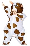 JYZCOS Inflatable Cow Costume for Kids Animal Blow