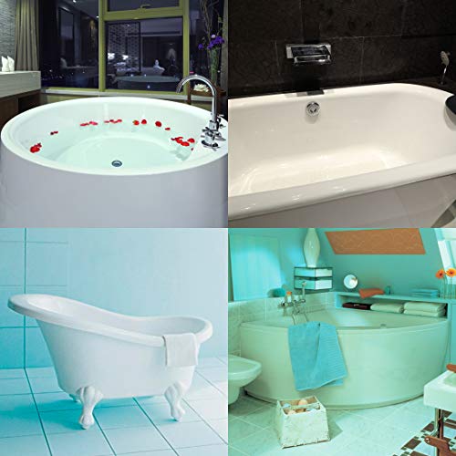 Ultra Large Disposable Film Bathtub Lining Bags for Travel Salon Spa Household and Hotel Bathtub Liner Cover Plastic 5 Pieces