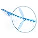 Hand-Push Flying Spinning Dragonfly Stress Relieving Fidget Helicopter Toys Blue