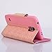 Sankuwen® 1pc Samsung Pink Case , Bowknot Lace Leather TPU Chain Case Cover for Samsung Galaxy S5 I9600