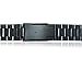 XIEMIN 22mm Stainless Steel Watch Band Strap Bracelet for Motorola Moto 360 1st gen Smart WatchFree Screen Protector and Spring Bar Jeweler Tools (Black)