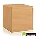 WAY BASICS Cube Storage - Closet Organizer Stackable Cubby Shelf (Tool-free Assembly)
