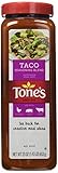 Tone's Spices Taco Seasoning Traditional Blend for Mexican Dishes - Net Weight 23 oz