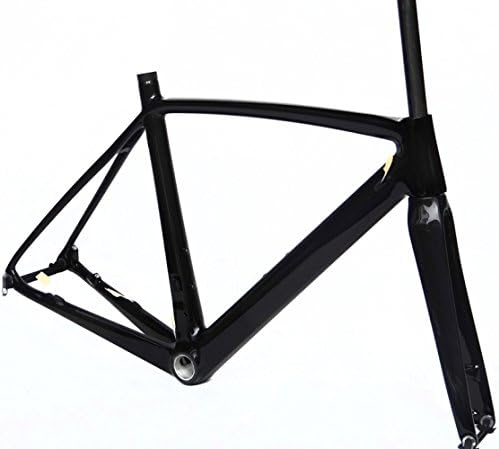 Amazon Com Full Carbon Glossy Disc Brake Road Bike Cycling 30 Frame Fork 52cm Sports Outdoors