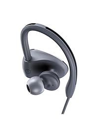 SDFLAYER   Auriculares inalámbricos con Bluetooth y cancelación de ruido, auriculares estéreo para correr y gimnasio (Gray A6)