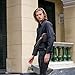 TIDING Leather Crossbody Shoulder Messenger Bag Vintage Handbag Organizer Wallet Purse Fits 7.9