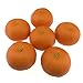 Gresorth 6pcs Artificial Orange Decoration Fake Tangerine Fruit Home House Kitchen Table Food Show Model