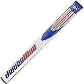 JumboMax Putter Grips JumboFlat 17 Golf Putter Grip - Red/White/Blue | With USA Flag - Oversize ArmLock Grip Profile