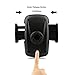 BE Smartphones Car Air Vent Mount Holder Cradle Compatible with iPhone 7 7 Plus SE 6s 6 Plus 6 5s 5 4s 4 Samsung Galaxy S6 S5 S4 LG Nexus Sony Nokia and More (Black)