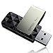 Silicon Power 8GB Blaze B30 USB 3.0 Swivel Flash Drive, Black (SP008GBUF3B30V1K)