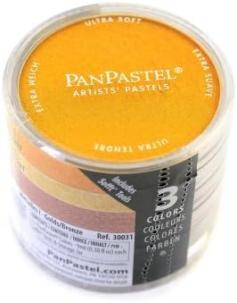 PanPastel PP30031 Ultra Soft Artists Painting Pastel Metallics I 3-Color Set