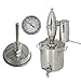 NOFDA Homebrew Kettle Beer Brewing Thermometer Homebrew Beer Bi-Metal Thermometer 3
