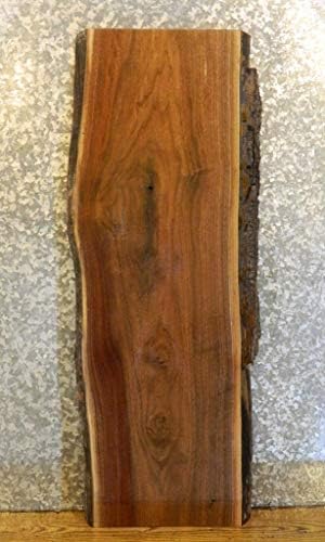 Salvaged Live Edge Wood Slab Black Walnut Sofa/Coffee Table Top T: 2 1/8'', W: 19 1/4'', L: 48 1/2'' - 1394